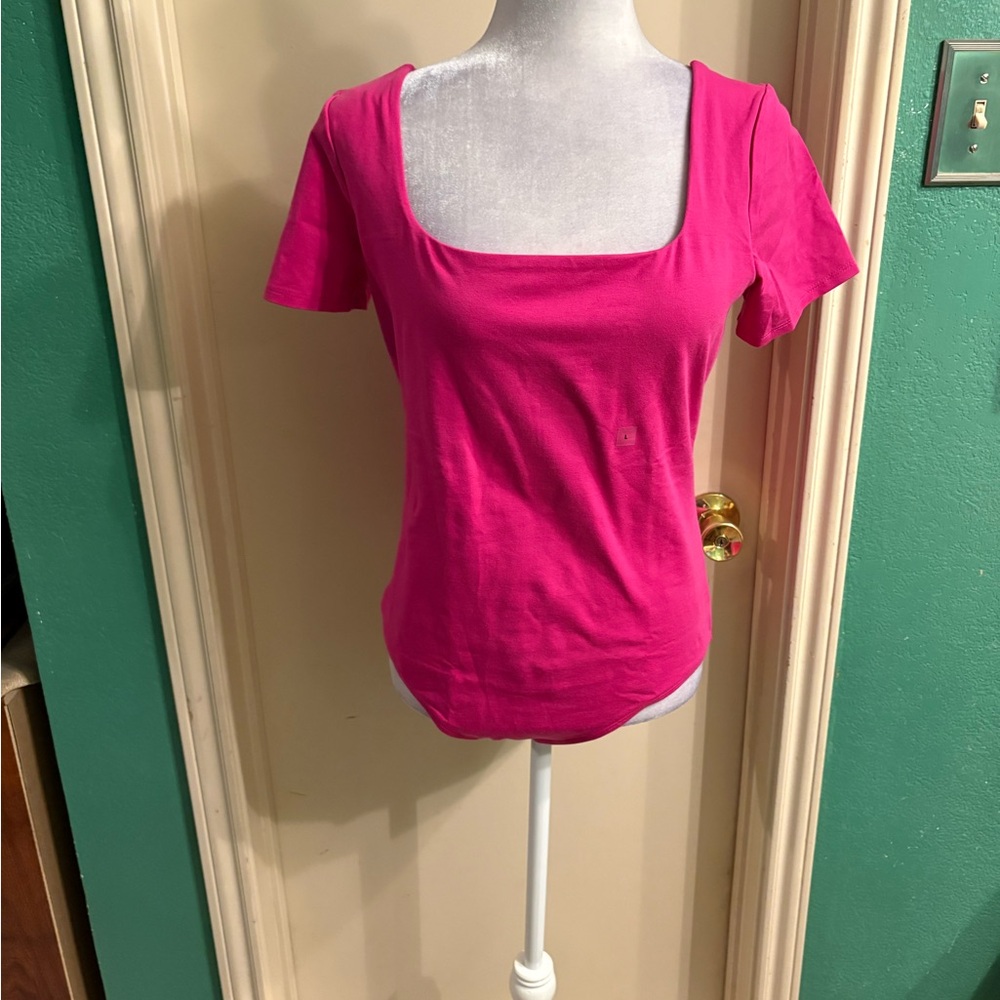 Express Contour Stretch Square Neck Bodysuit NWT - image 4